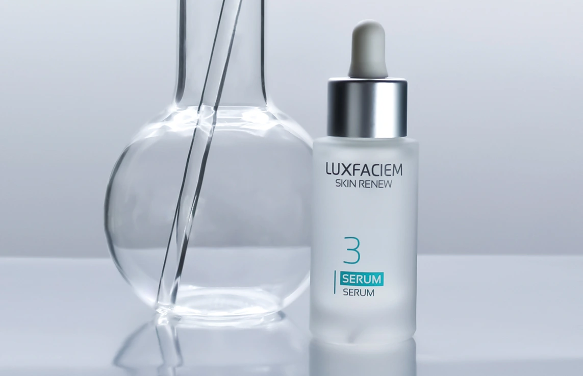 EIMEC BLOG peptidos serum tratamiento dermocosmetica envejecimiento luxfaciem skin renew